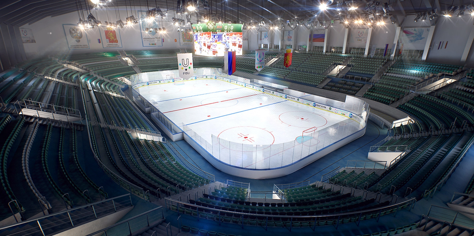 Спортивный комплекс «Платинум Арена» Красноярск