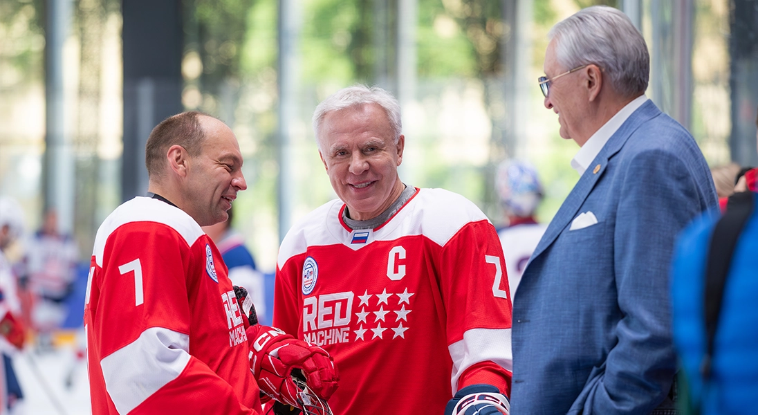 The Kristall Ice Arena, Built Utilizing PROSTOR Technologies, Hosts High-Profile Russia-US Hockey Match
