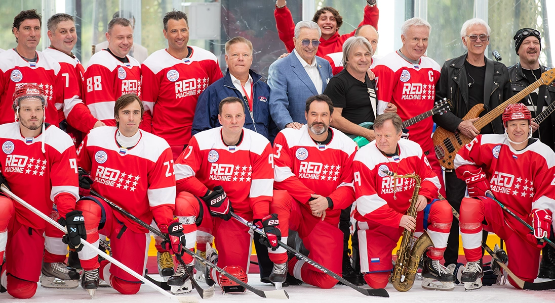 The Kristall Ice Arena, Built Utilizing PROSTOR Technologies, Hosts High-Profile Russia-US Hockey Match