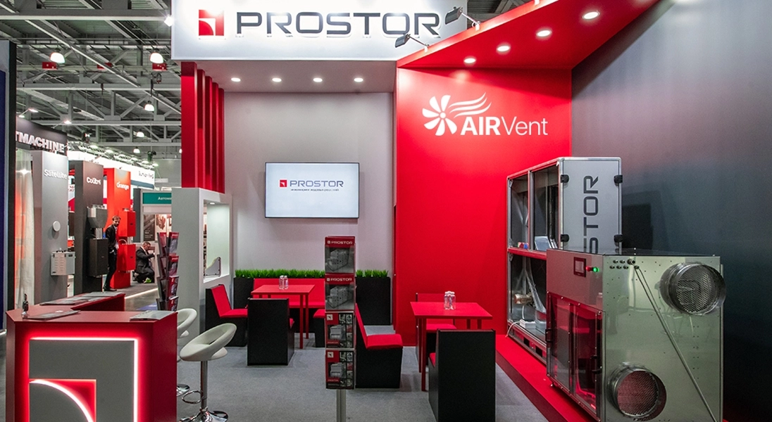 Компания PROSTOR представила свои инновационные технологии на вентиляционной выставке AIRVent 2024!